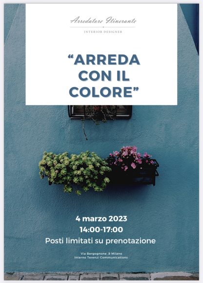 ARREDA CON IL COLORE