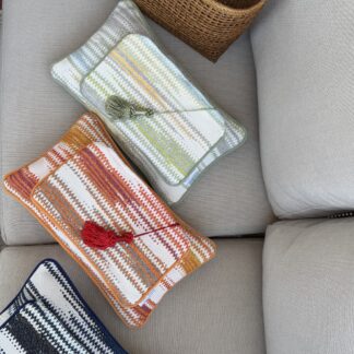 Set Cuscino e Pochette spiaggia con cerniera